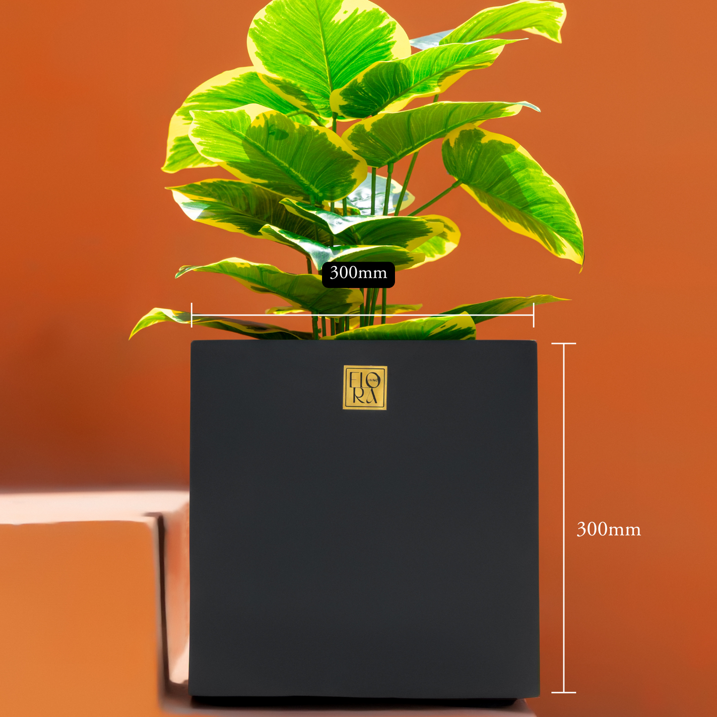 Mellan Cube Planter (Set of 3) - Black