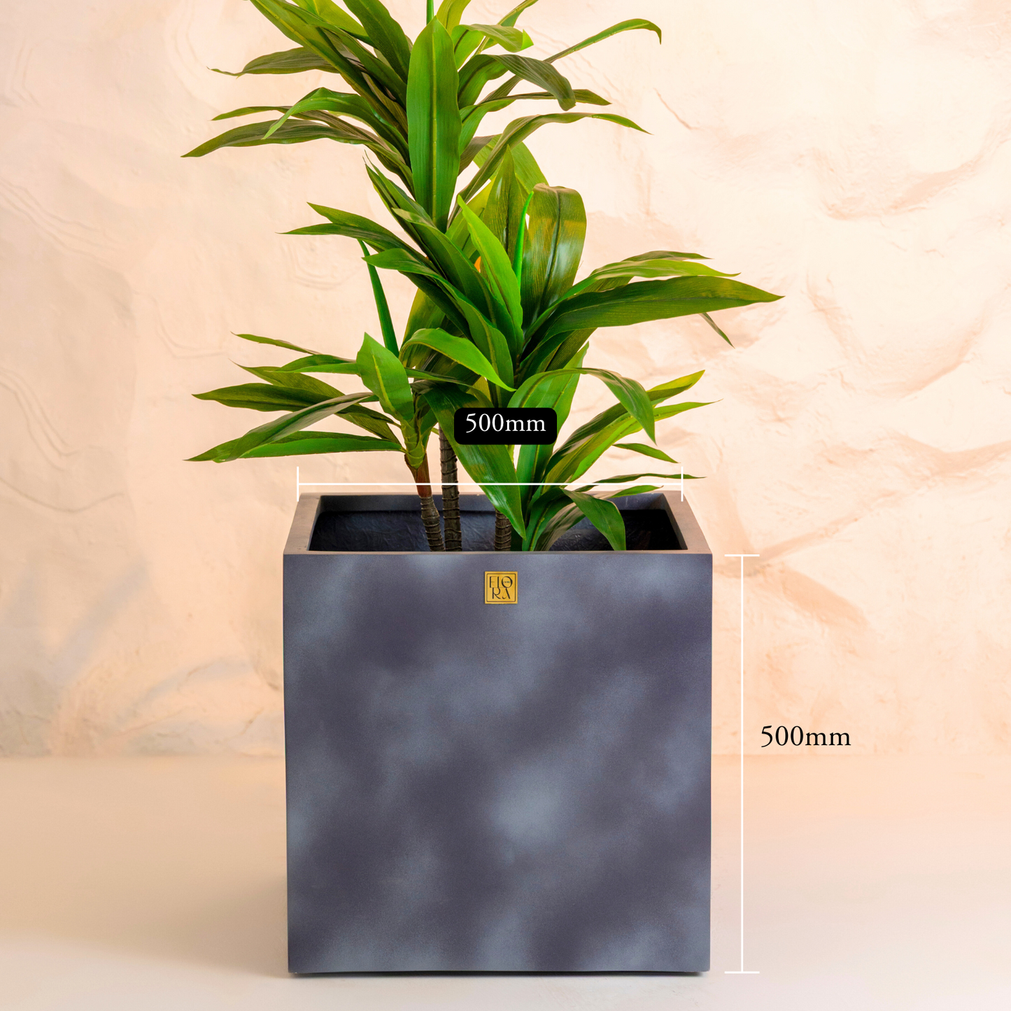 Mellan Cube Planter (Set of 3) - Concrete