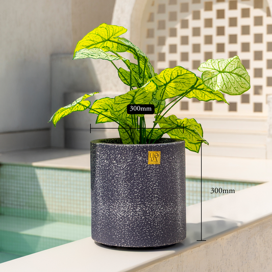 Reo Planter - Antique Dark Grey
