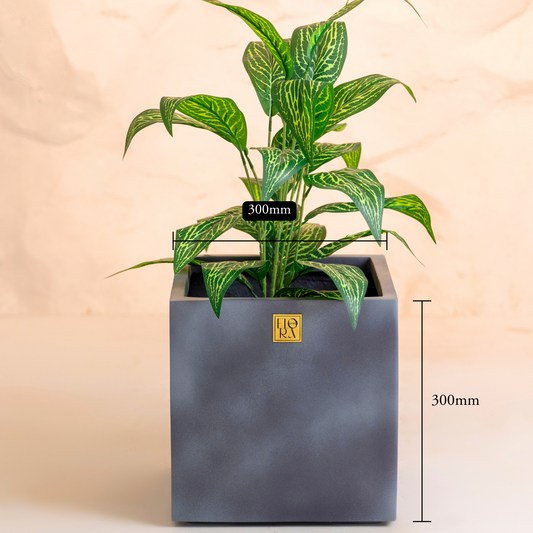 Mellan Cube Planter- Concrete