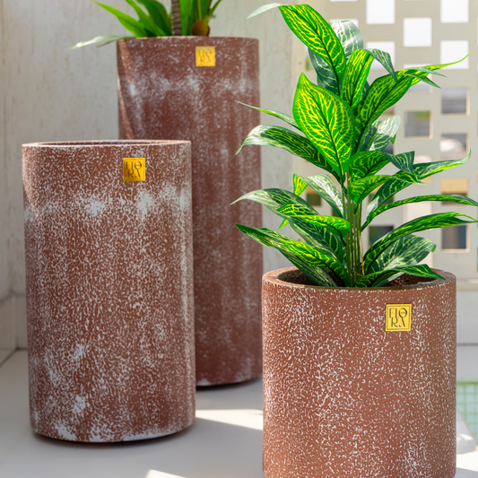 Reo Planter (Set of 3) - Antique rust